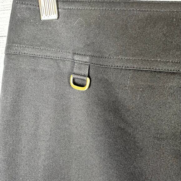 Dana Buchman Womens size 8 Pencil Skirt Black New With Slit 3449297 - Picture 7 of 10